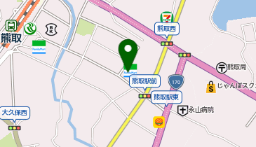 コインランドリー熊取大久保中店の地図画像