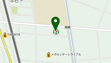 ランドリー専科石下店の地図画像