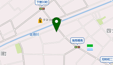 シャン24(schon)川花店の地図画像