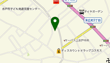 ランドリー専科上水戸店の地図画像