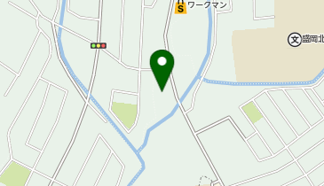 雨ニモマケズ。滝沢穴口店の地図画像