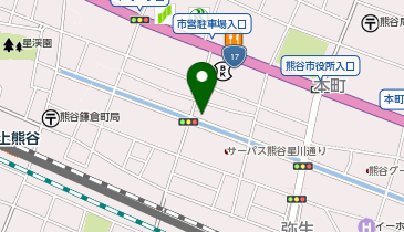 コインランドリーツバサの地図画像