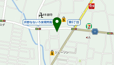 ジャンボランドリーふわふわ取手東店の地図画像