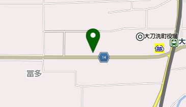 コインランドリー大堰店の地図画像