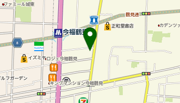 THECOINLAUNDRYIMAFUKUTURUMIの地図画像
