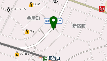 シャン24(schon)豊川・駅前通り店の地図画像