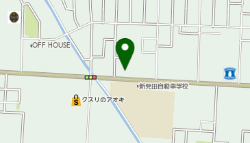 大型コインランドリー新栄町店の地図画像