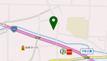 アサヒコインランドリー吉井千年店の地図画像