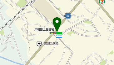 LaundryserviceCK岸和田土生店の地図画像