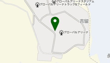 グローバルアリーナ(乾燥機)の地図画像