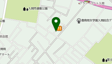 ランドリーアニカ入間豊岡店の地図画像