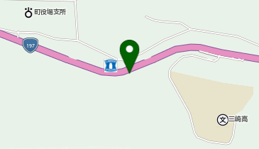 コインランドリー三崎の地図画像