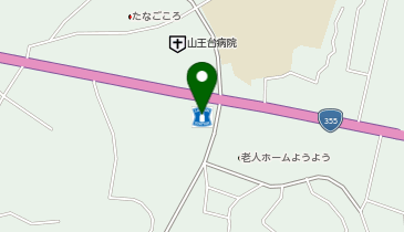 大型コインランドリー東石岡店の地図画像