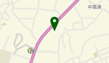 大型コインランドリー土浦中高津店の地図画像