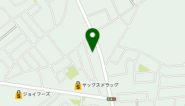 大型コインランドリー牛久神谷店の地図画像