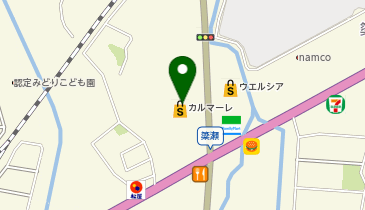 コインランドリーカルマーレの地図画像