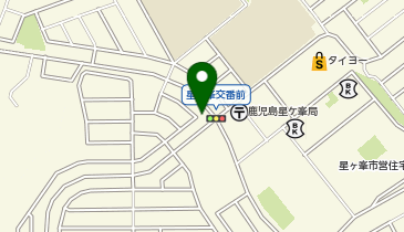 洗濯市場星ヶ峯店の地図画像