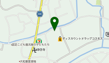 洗濯市場重富店の地図画像