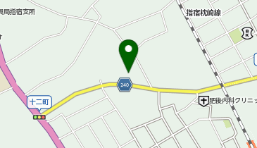 コインランドリーひだまり十二町店の地図画像