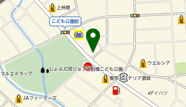 コインランドリーデポ前橋西片貝店の地図画像