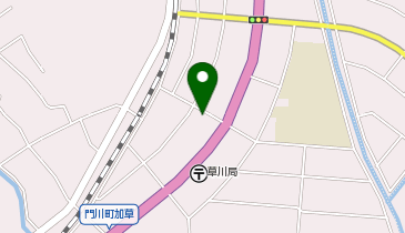 コインランドリー草川店の地図画像