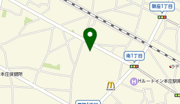 コインランドリーデポ本庄店の地図画像