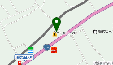 せんたく広場みずほ店の地図画像