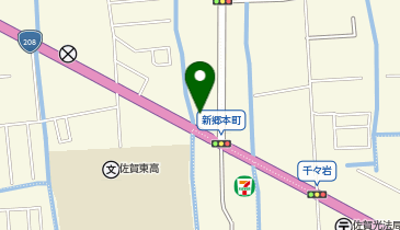 サン・サンコインランドリーの地図画像