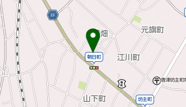 ASAHIコインランドリー朝日町店の地図画像