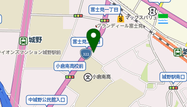 コインランドリーJET城野店の地図画像