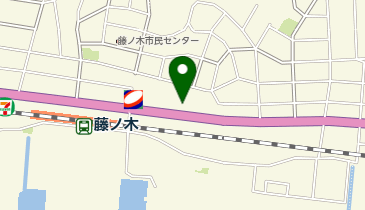 コインランドリーJET若松店の地図画像