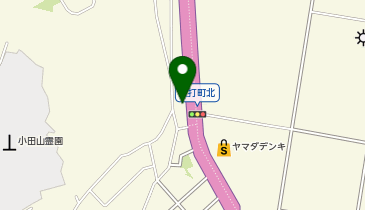 コインランドリーラクーンの地図画像