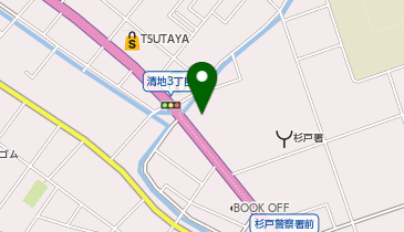 コインランドリーニコニコ杉戸店の地図画像