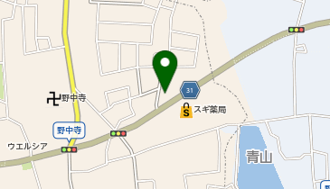 コインランドリーキャロットの地図画像