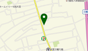 ウォッシュメイト三橋店の地図画像