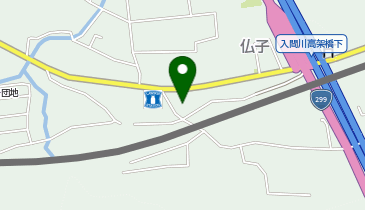 コインランドリー仏子店の地図画像