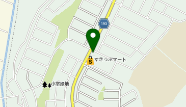 コインランドリーWhite+1小室店の地図画像