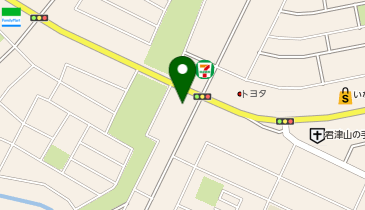 コインランドリーサンブルー君津外箕輪店の地図画像