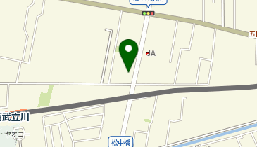 コインランドリーデポ立川西砂町店の地図画像