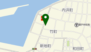 大型コインランドリー内浜町店の地図画像