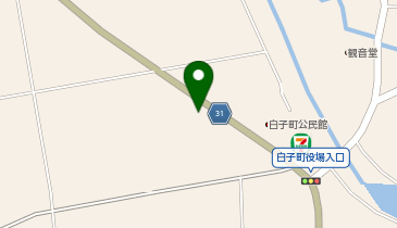 大型コインランドリー白子店の地図画像