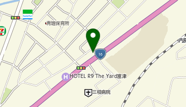 大型コインランドリー富津店の地図画像