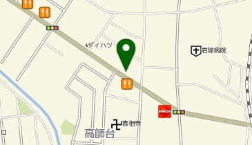 大型コインランドリー茂原高師店の地図画像