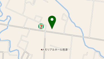 大型コインランドリー桃太郎君津小糸店の地図画像