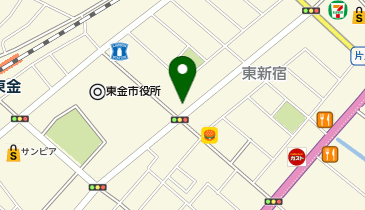 大型コインランドリー東金店の地図画像