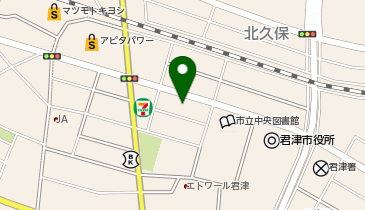 大型コインランドリー桃太郎久保店の地図画像