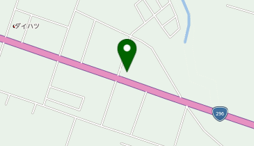 サンブルー御料店の地図画像