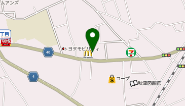 セルフ・ランドリーSKYファミリー秋津店の地図画像
