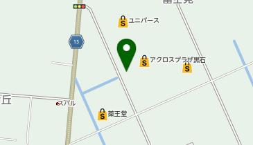 コインランドリー富士見店の地図画像