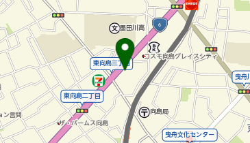 コインランドリーせんたく物語の地図画像